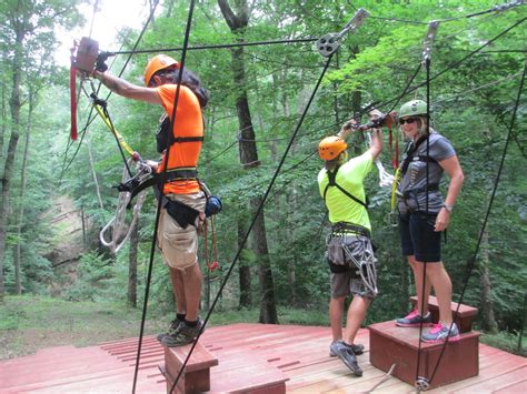 Ziplining Across the USA: Thursday July 4 Explore Brown County Zip Line