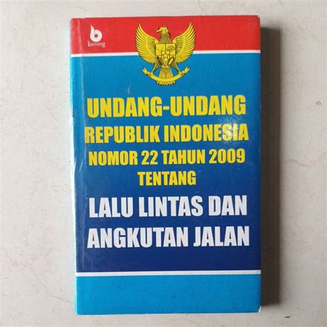 Jual Obral Murah Buku Original Buku Undang Undang Lalu Lintas Dan