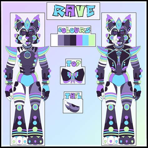 Rave Fnaf Oc By Echoghost10100 On Deviantart