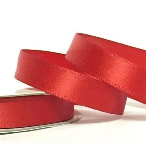 Plain Red Satin Ribbons Size Inch At Rs Meter In Delhi Id