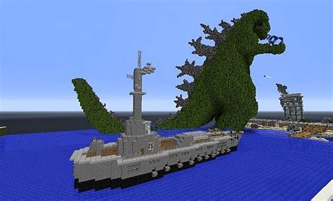 Godzilla Minecraft Map