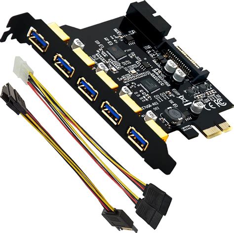 mailiya0153 Tarjeta de expansión PCI Express PCI E USB 3 0 SuperSpeed