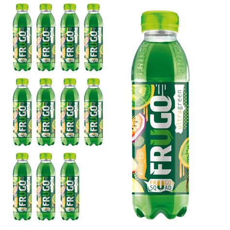 FRUGO ULTRAGREEN NAPÓJ WIELOOWOCOWY 500ML X 12SZT Inna marka Sklep