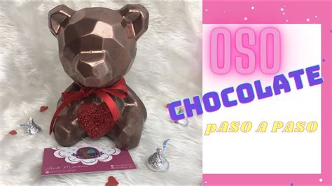 Oso de chocolate geométrico 3D tips osodechocolate tendencia