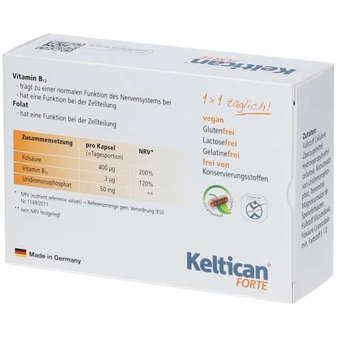 Keltican Forte Kapseln Mit Uridinmonophosphat Ump Vitamin B Und