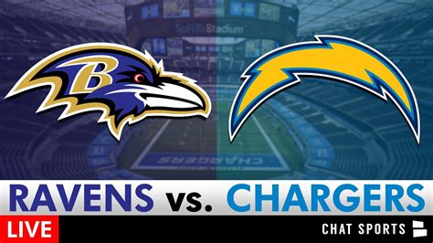 Ravens Vs Chargers Live Streaming Scoreboard Free Play By Play