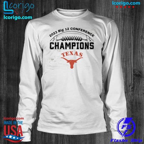 2023 Big 12 Conference Champions Texas Longhorns Champions Shirt