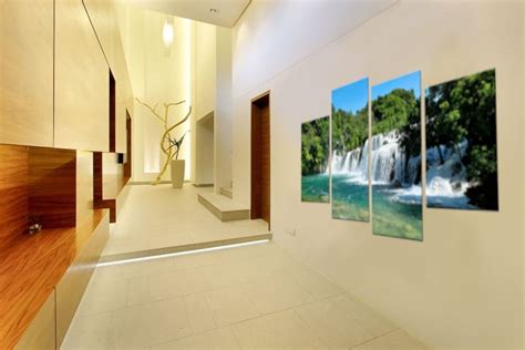 Canvas Art 4 Panel - Waterfall | Decor Hub