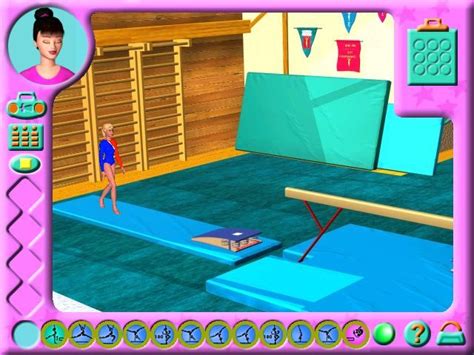 Screenshot Of Barbie Team Gymnastics Windows 2001 Mobygames