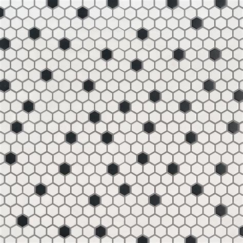 Black And White Hexagon Tile Floor – Flooring Site