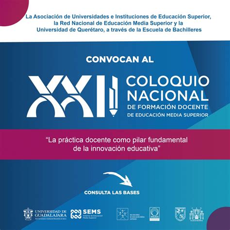 XXII Coloquio Nacional de Formación Docente de Educación Media Superior