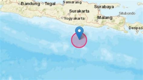 Gempa M 5 0 Guncang Pacitan Jatim Bmkg Tidak Berpotensi Tsunami