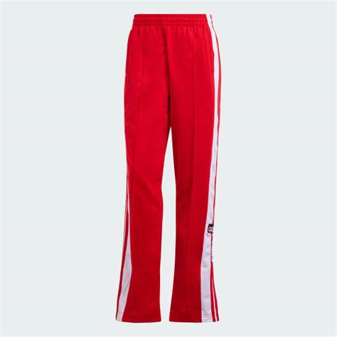 Adidas Adibreak Tracksuit Bottoms Red Adidas Uk