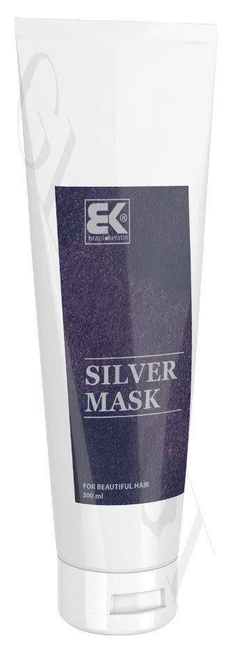 Brazil Keratin Silver Mask Neutralisierende Haarmaske Glamot De