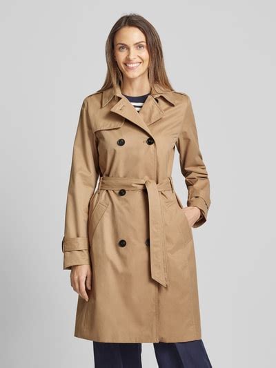 S Oliver Red Label Trenchcoat Mit Bindeg Rtel Sand Online Kaufen