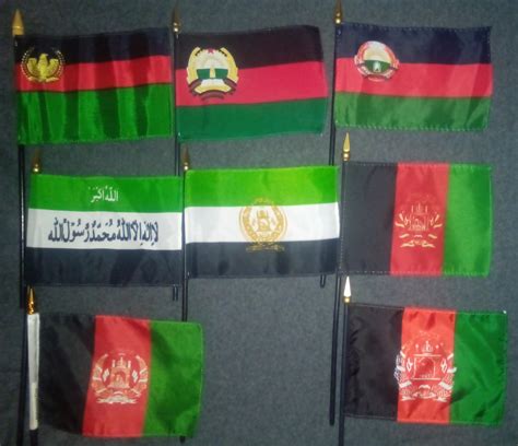 All Miniature Afghanistan flags I currently own, anything beyond the