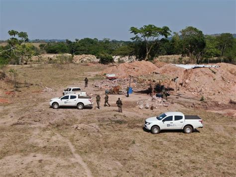 Sema Mt Combate Extração Ilegal De Minérios No Norte De Mato Grosso