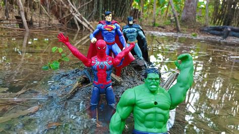 Avengers Superhero Story Spiderman Vs Hulk Batman Vs Superman Hulk