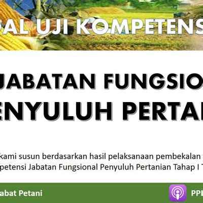 Contoh Soal Uji Kompetensi Penyuluh Pertanian Koleksi Gambar