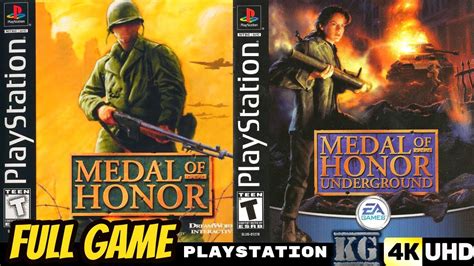 Medal Of Honor Duology Collection Ps1 Gameplay Walkthrough Full Game