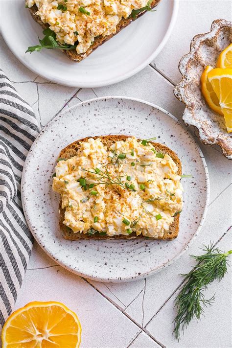 High Protein Egg Salad With Dill Kathryn S Kitchen