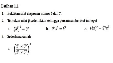 Kunci Jawaban Matematika Kelas 10 Kurikulum Merdeka Halaman 8 9