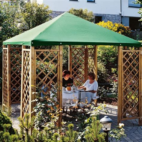 Holz Pavillon 3x3 - www.inf-inet.com