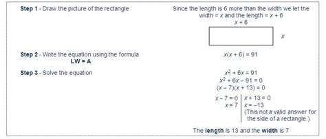 QUADRATIC WORD PROBLEMS