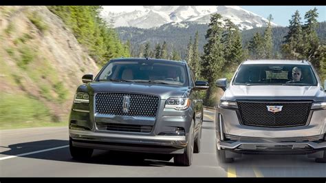 Cadillac Escalade Vs Lincoln Navigator 2022