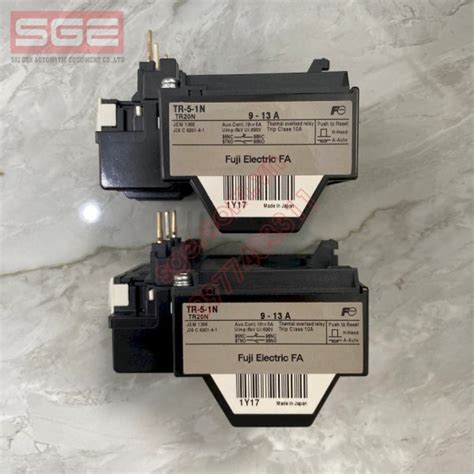 Thermal Overload Relay TR 5 1N TR20N 9 13A Thiết Bị Tự Động Sài Gòn SGE