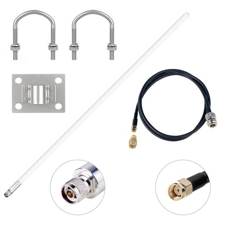 Buy Tuoshi Lora Fiberglass Antenna Mhz Outperforms Dbi Helium