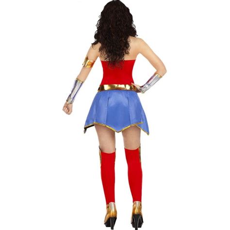 Disfraz Superheroína Wonder Woman En Themyscira Para Mujer 【envío En 24h】