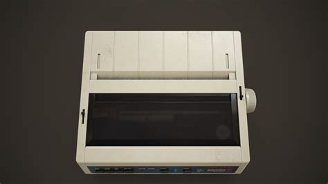 Old Printer Model - TurboSquid 2185401