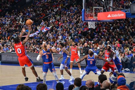 Sixers vs. Knicks Tickets & Matchup History | Philadelphia 76ers