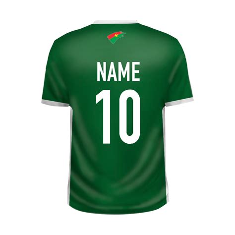 Burkina Faso Football Jersey - Burkina Faso 2023 Home Kit Jersey – Just ...