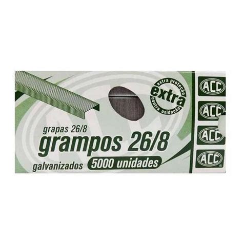 Caixa De Grampos A O Galvanizado Unidades Acc Grampo Para