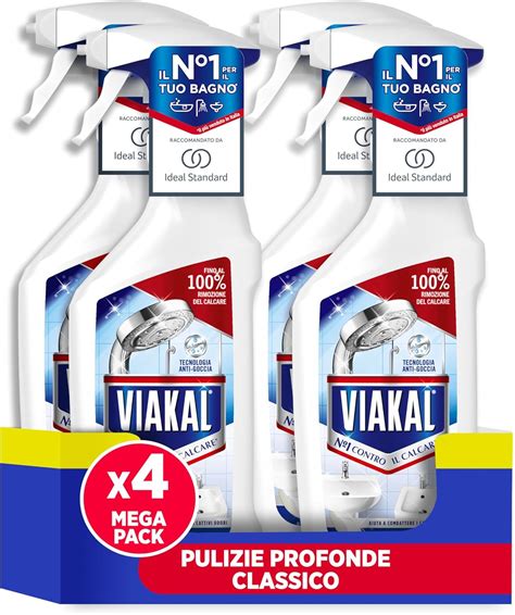 Viakal Spray Anticalcare Confezione Da X Ml Fragranza Regolare