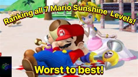 Ranking All 7 Mario Sunshine Levels YouTube