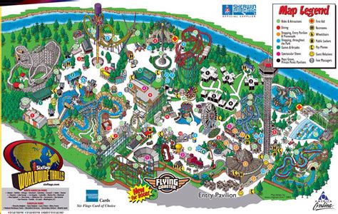 Theme Park Brochures Six Flags Elitch Gardens - Theme Park Brochures