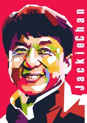 Jackie Chan LegendaryActor Poster Picture Metal Print Paint By Eki