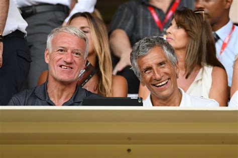 Photo Un beau moment pour Didier Deschamps et Nagui réunis une