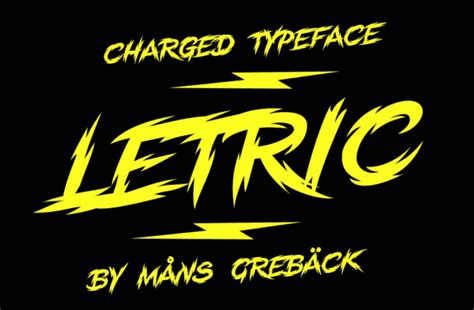 Best Lightning Fonts For Electric Designs Just Creative