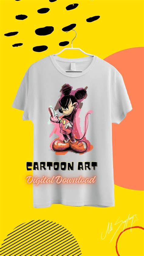Mickey Mouse Fuck PNG Dısney Digital Download Image Cut Files Printable Wall Art Tshirt