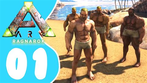 Dino Patruljen 1 RAGNAROK ARK Survival Evolved Dansk YouTube