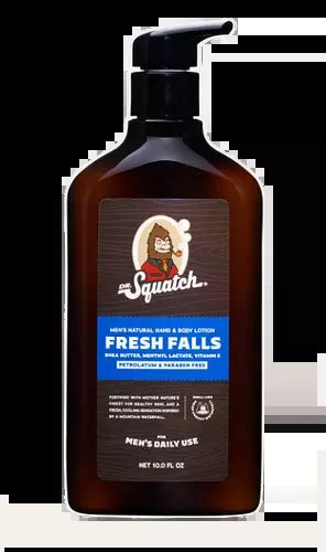 Dr Squatch Fresh Falls Lotion Ingredients Explained