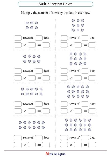 Multiplication Arrays Worksheets Math Monks Artofit