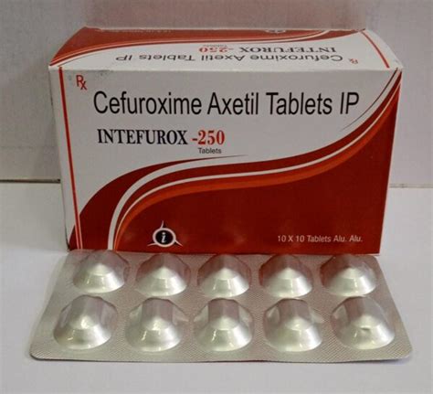 Cefuroxime Axetil Tablet Intefurox 250 Integrated Laboratories Pvt