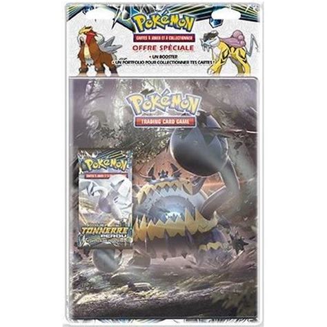 POKEMON Soleil Et Lune 8 Tonnerre Perdu Pack Cahier Range Cartes