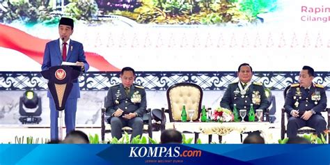 Jokowi Minta Tni Polri Berani Manfaatkan Teknologi Dan Waspadai Drone