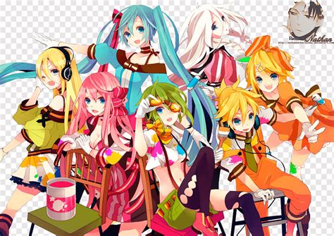 Vocaloid Hatsune Miku Kagamine Rin Len Megurine Luka Lily Hatsune